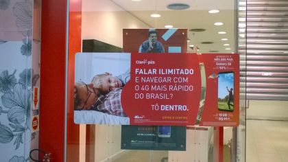 Pingoarte - Comunicao Visual - Chapec/SC - ADESIVO PROMOCIONAL VITRINE