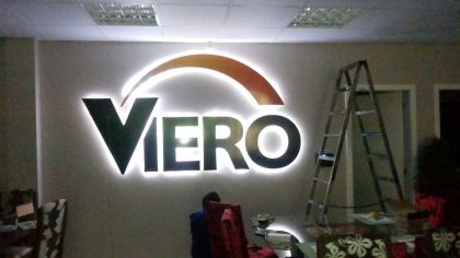 Pingoarte - Comunicao Visual - Chapec/SC - LETRAS EM PVC COM ADESIVO